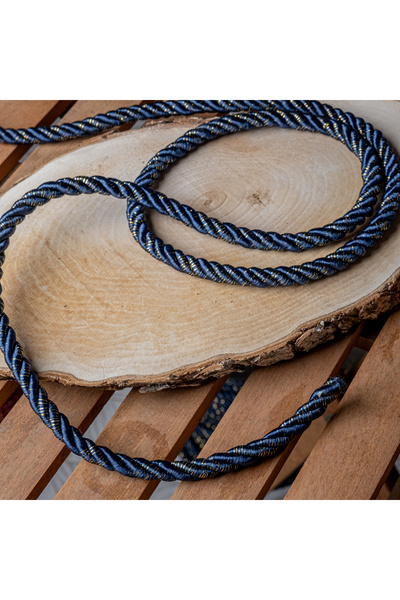 MEFAKS TEKSTİL Örgü ipi, Halat ipi, Kordon ip 10mm 1 metre Supla Runner Servis Yapımı