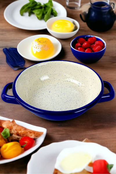 İnci Emaye No. 16 Enamel Sahan, Serving, Food Camping, Picnic, Dowry