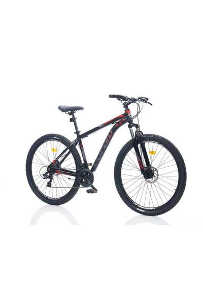 Corelli CORELLİ FELİX 2.1 ERKEK DAĞ BİSİKLETİ 460H MD 27.5 JANT 24 VİTES SİYAH KIRMIZI GRİ