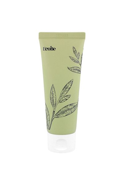 Ecobe Spumă de curățare cu extract de ceai verde Jeju 100 ml - Spumă de curățare facială cu extract de ceai verde