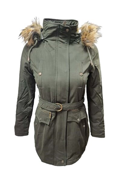 Bellisima Tmberline Tb3438 Kadın Gabardin Kapüşonlu İçi Kürklü Mont - Tb3438 ...