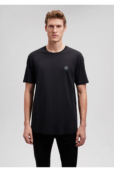 Mavi Men's Black m 067074 -900 Crew Neck T-Shirt