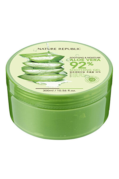 Nature Republic جل مرطب ومهدئ بالالوفيرا بنسبة 92% من نيتشر ريببلك 300ملGelNature Republic