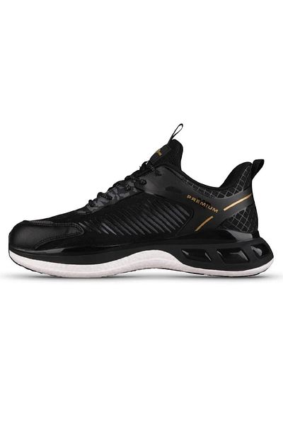 M.P. M.P Premium Mp241 1651 Men's Black Sneaker Shoes