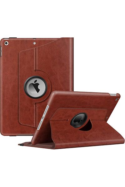 AWH Fintie Rotating Case for iPad 9th/8th/7th Gen 10.2 Inch (2021/2020/2019), Brown
