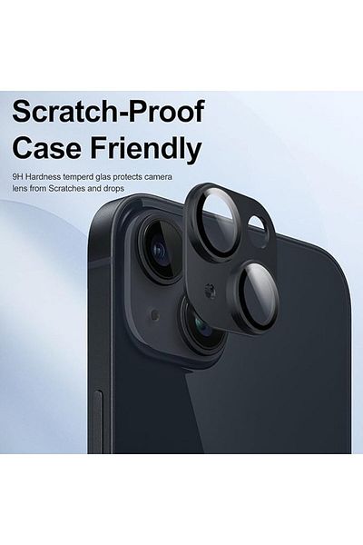 AWH (2pack) Camera Lens Protector for iPhone 14/14 Plus, Tempered Glass Cover & Screen Protector