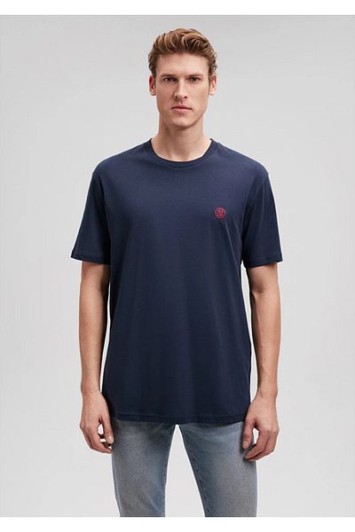 Mavi Ανδρικό μπλουζάκι Anthracite M067074-33207 Crew Neck