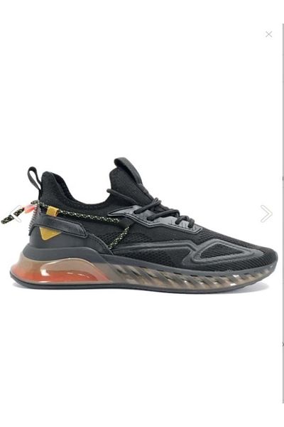 NORTH OF WILD حذاء رياضي رجالي Gamelu 23ym Grim - حذاء رياضي كاجوال من الكتان، أسود - ST00153-BLACK-40