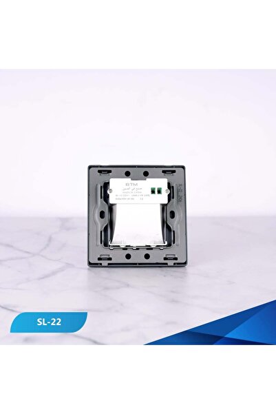 Btm مستشعر الحركة مع إضاءة بيانو من الرصاص الخشبي - 6 قطع