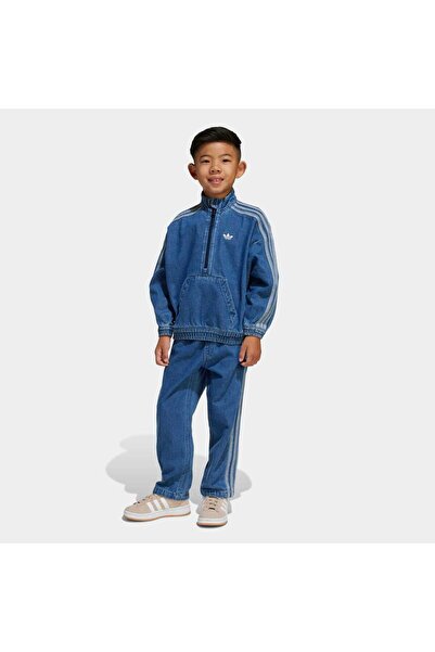 adidas Originals Çocuk Mavi Jean 2'li Takım (JC7871)