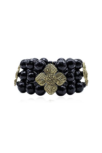Bayemeyc Rune Natural Stone Bracelet