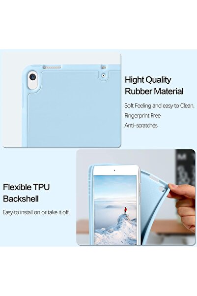 Generic Smart Cat Cot Tablet Cover – Slim Tri-Fold Protective Case for 10.5/7/3/9 gen