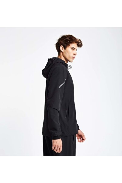 Lescon 24n-1148 Erkek Fermuarlı Kapüşonlu Sweatshirt - Siyah