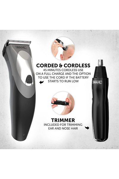 Wahl Clip N Rinse Hair Clipper for Men, 9639-617