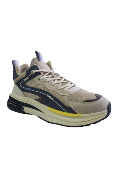 NORT OF WILD Gamelu 23Km Went Beige Men's Sneakers - Air Sole Soft Sneakers - St00429-Beige-40