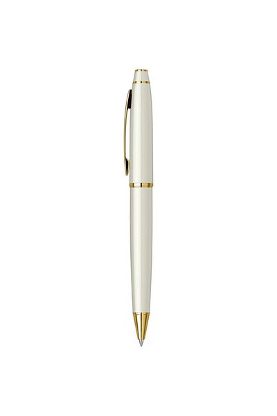 Scrikss Noble 35 Ballpoint Pen White Gold