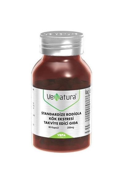VeNatura Rodiola Root Extract - 60 Capsules Supplementary Gida