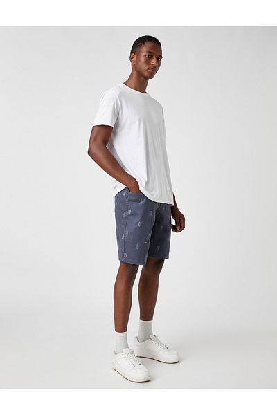 Koton Seahorse Printed Shorts