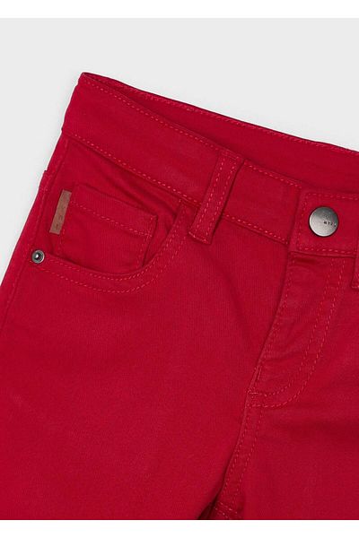 MAYORAL Red Slim Fit Boys' Trousers