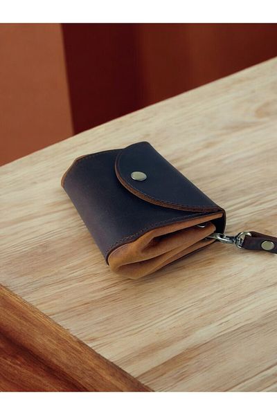 TeriArte Genuine Leather Women's Wallet, Real Leather Wallet, Strap Wallet, Carrying Bag, Gift Wallet