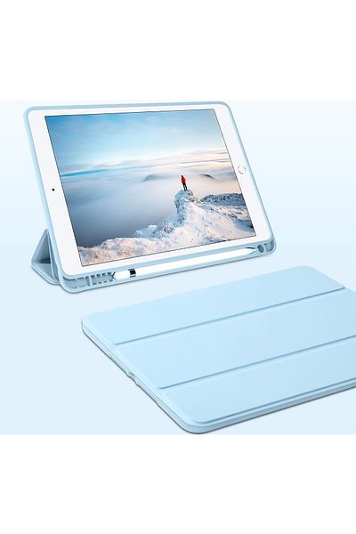 AWH حافظة لجهاز iPad Air مقاس 10.5 بوصة (الجيل الثالث) / iPad Pro مقاس 10.5 بوصة مع حامل قلم وخاصية السكون/التنشيط التلقائي