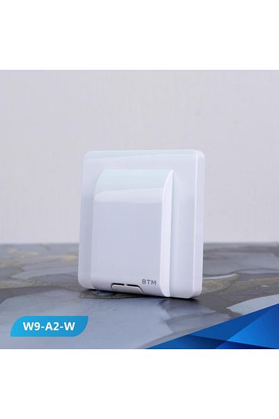 Btm Air conditioner connector, 45 amp, white color -2 pieces