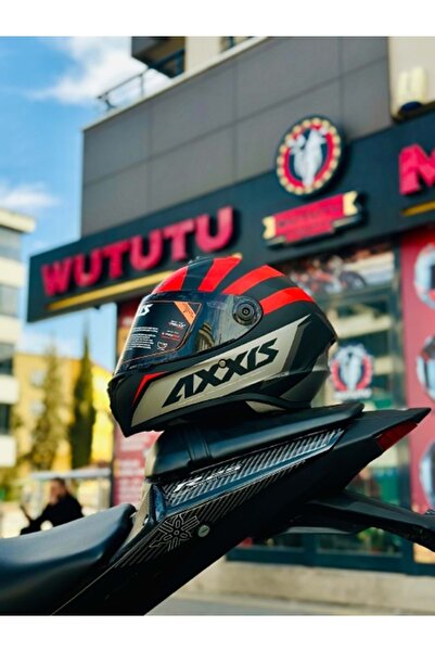 AXXIS Draken S Premier B5 Matt Red Kask