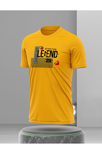 Bulvar Lee Ανδρικό μπλουζάκι με λαιμόκοψη casual 95% βαμβάκι 5% λύκρα με τύπωμα