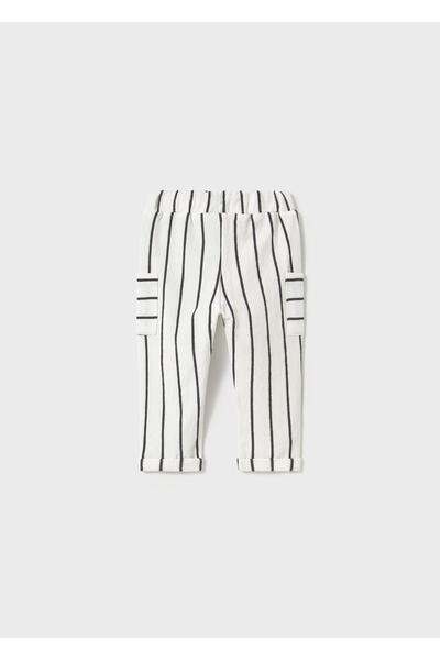 MAYORAL Erkek Bebek Çizgili Jogger Pantolon