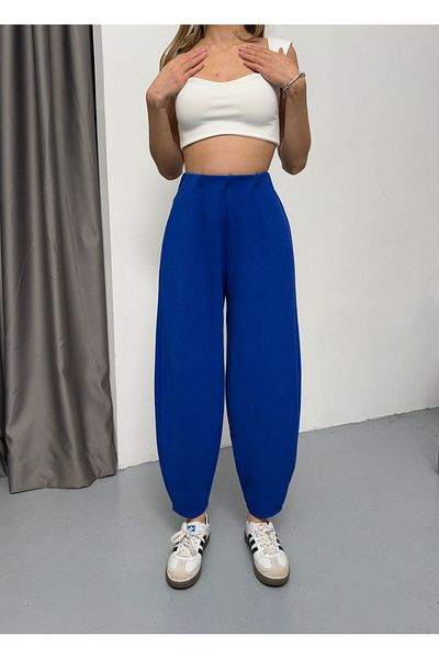 TunaBlogg Scuba Fabric Baggy Model Balloon Trousers