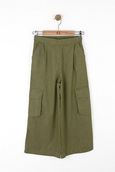 NK Green Cactus Pants - Girls, Ages 8-14