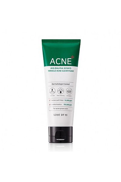Other SOME BY MI AHA.BHA.PHA 30 Days Miracle Foam 100 ml - Αφρός με οξέα