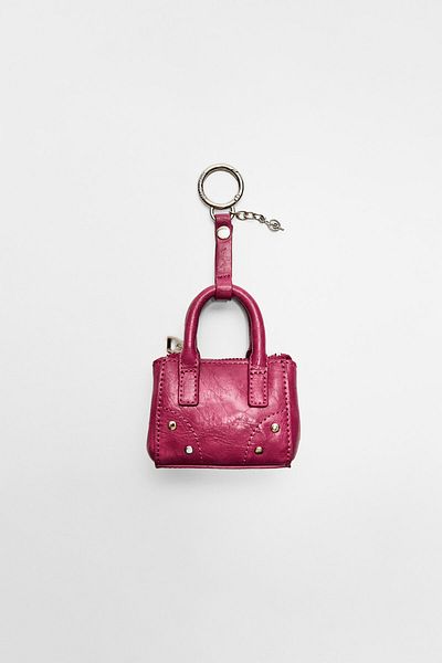 Stradivarius Maxi bag charm key ring