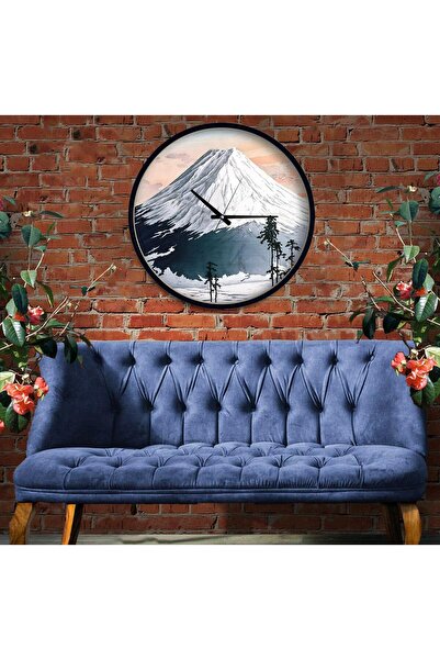 EMYA HOME Ceas de perete din lemn de 30 cm Katsuyama Neighborhood