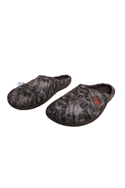 GEZER Мъжки кафяви ортопедични вътрешни чехли за всеки ден