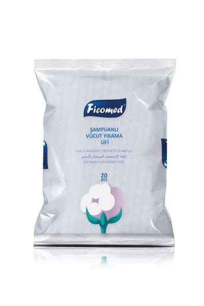 Ficomed Patient Cleaning Fiber 2O Pieces (2 Packs)