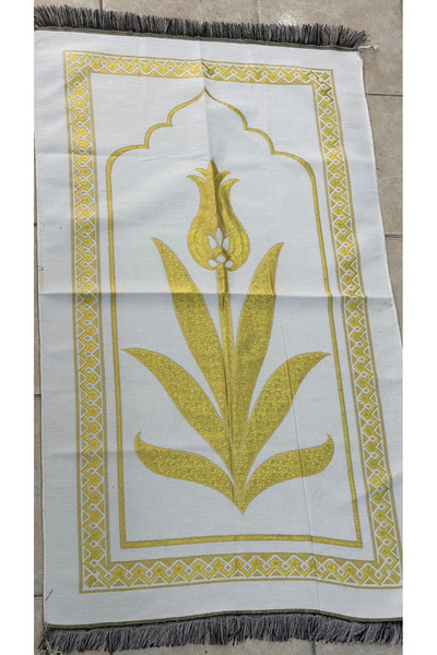 çeyizlik setim Dowry Prayer Rug Set with Crystal Rosary - Bundle Holder