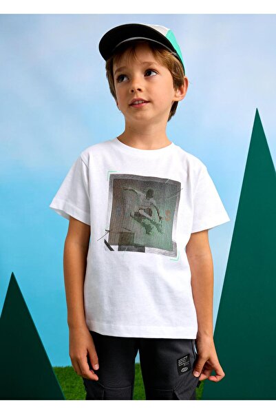 MAYORAL Boy's T-shirt White