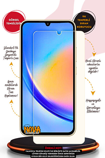 cepmoda NOVA - Kırılmaz Cam Ekran Koruyucu (MAĞAMIZDAN SATIN ALINAN KILIF MOD...