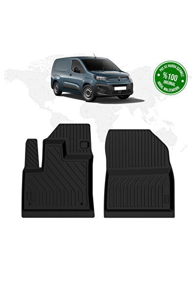 FA OTOMOTİV Citroen Berlingo Panelvan 4D Havuzlu Paspas (Ön 2 Parça) 2024 Mod...
