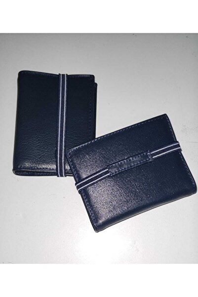 firdevsi hobi genuine luxury leather vertical rubber men's card holder wallet