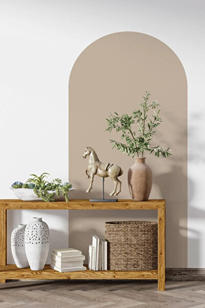 Atalya Reklam ve Tasarım Bohem Tarz Oval Duvar Sticker Yapıştırma Premium UV BASKILI