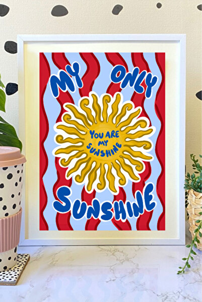 Hello Melody Design Εκτύπωση "MY SUNSHINE" από την συλλογή Εκτυπώσεων - Με λε...