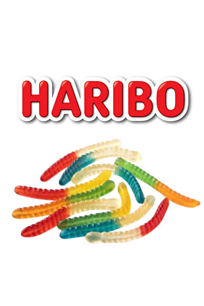 Haribo Renkli Solucan Jelly 1 KG