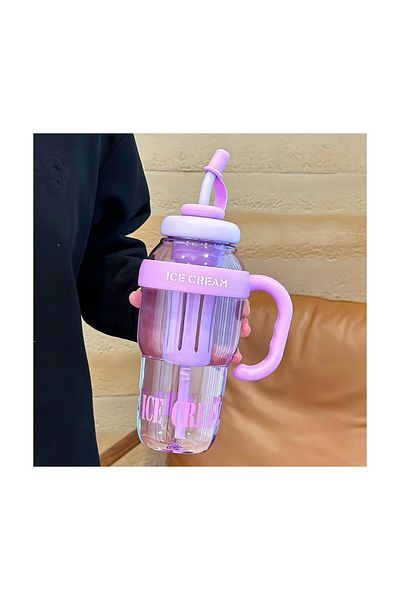 Honney Boutique Giant Mug High Capacity Heat Resistant Women and Student Sports Water Bottle