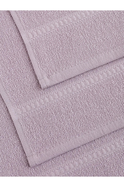 LC Waikiki LCW ECO Фіолетова бавовняна рушник для рук, 3 шт., 30x30 см