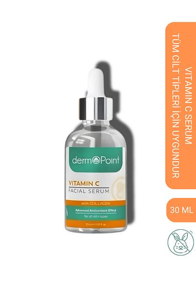 dermoPoint Moisturizing and Brightening Advanced Antioxidant Collagen + Vitamin C Skin Serum 30 ml