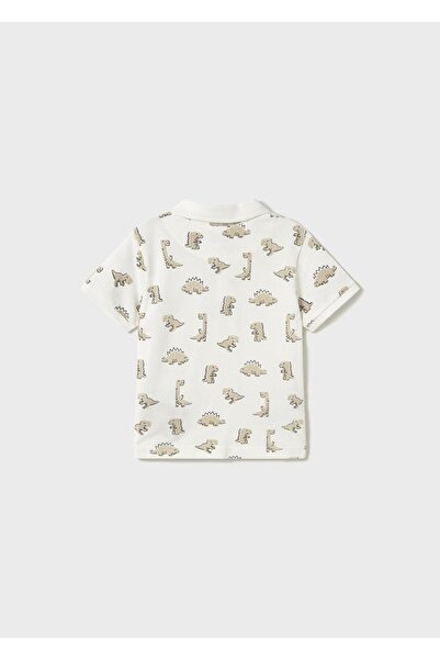 MAYORAL Erkek Bebek Yakalı Tshirt Dinazorlu