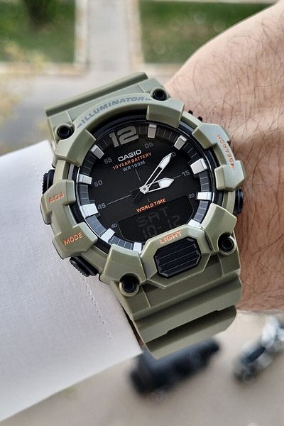 Casio Men's Watch Green Color