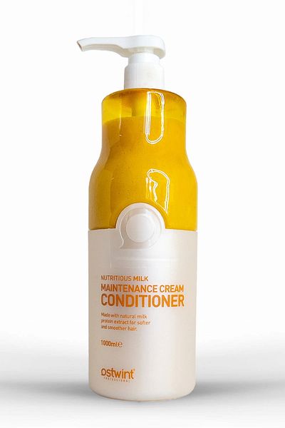 Ostwint 1000ml Milk Protein Conditioner - Nourishing, Intense Moisturizing, Repairing, Extra Soft and Shiny Hair